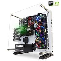 [GTX 1070 VR Ready] SkyTech Supremacy Gaming Computer PC Desktop i7-6700K 4.0Ghz, 360mm RGB Liquid Cooled, GTX 1070 8GB, 2TB HDD, 480GB SSD, 32GB DDR4, Win 10 Pro 64-bit