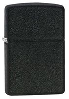 Zippo Personalized Message Engraved Customized Unique Colors Indoor Outdoor Windproof Lighter (Black Crackle)