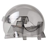 Flameer Gimbal Camera Lock Guard Lens Cover for DJI Mavic 2 Zoom (Transparent Gray)