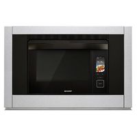 Sharp SSC3088AS 30" SuperHeated Steam Plus Oven with 1.1 Cu. Ft. Capacity Gentle Steam Convection Bake Convection Broil Smart and Easy Controls Smart Cook and Keep Warm Mode in S