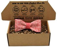 Mr. Shirt's Perfect Bow Tie (Coral Hypnosis)
