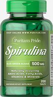 Puritan's Pride Spirulina 500 mg-200 Tablets