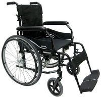 Karman Ultra Lightweight Wheelchair with Quick Release Axles in 18"W