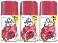 Glade Automatic Spray Refill - Blooming Peony & Cherry - Net Wt. 6.2 OZ (175 g) Per Refill Can - Pack of 3 Refill Cans