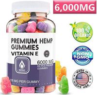 HempTotally Hemp Gummies 6000MG - 100MG per Natural Fruit Gummy with Organic and Vegan Hemp Oil, Candy Supplements for Pain, Anxiety, Stress, Inflammation Relief, Sleep & to Boost Immune System