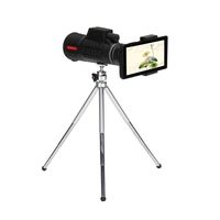 Monocular Telescope, Waterproof 50X60 High Power BAK4 Prism FMC Lens with Tripod Camera Remote Control and Quick Smartphone Holder for Travel,Concert,Sports, etc.