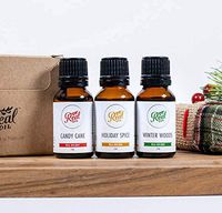 Holiday Essential Oil Blend Kit | Christmas Tree 15mL, Candy Cane 15mL and Holiday Spice 15mL | | Full-Strength Blends Perfect for Diffusing