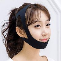 Dapang Stop Snoring Chin Strap, Qingfei Anti Snoring Chin Strap Devices Comfortable Snoring Reduction Relief Snore Stopper for Men Women Kids(Black)