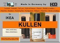 Q-Pen Touch Up Paint for IKEA Kullen White