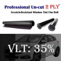 Mkbrother 2PLY 1.5mil Professional Uncut Roll Window Tint Film 35% VLT 24" in x 15' Ft Feet (24 X 180 Inch)
