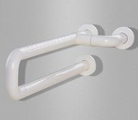 Olici MDRW-Safety Handrail Disabled Nylon Pull Rod Bathroom Wash Basin Armrest 600Mmwhite