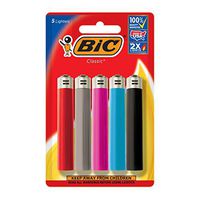 Bic Classic Lighters, Cigar Cigarette Maxi Lighter, Full Size, 5