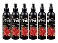 Auto Expressions Scents Strawberry Air Freshener Spray (8 oz) - 6 Pack