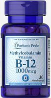 Puritan's Pride Methylcobalamin Vitamin B-12 1000 mcg-30 Microlozenges