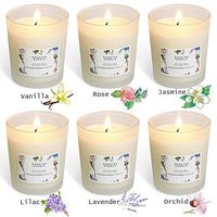 YIHANG Scented Candle Gift Set – (6 x 2.2 Oz/65g) - Aromatherapy Set of Fragrance Soy Wax – for Stress Relief and Relaxation
