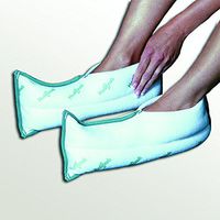 MediBeads Microwave Activated Moist Heat & Cold Therapy Foot Wraps (Pair)