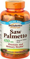 Sundown Saw Palmetto 450 mg Capsules 250 ea (Pack of 12)