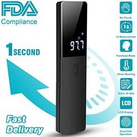 Forehead Thermometer, Digital Infrared Thermometer Non-Contact Ear Thermometer Professional Medical Thermometer Body Infants Accurate Reading with LED Backlight Display for Baby Kids Children Adults