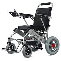 L&QQ Folding Portable Powerchair/Electric Wheelchair 6km/h and 13 Miles Range