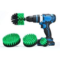 Spin Scrubber Electric Cleaning Brush - Power Scrub Drill Brush - Used for Cleaning Grout,Sink,Garden,Concrete,Pool Tiles,Car Tires, Leather, Glass Surfaces.