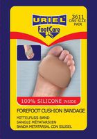 Forefoot Cushion Bandage Metatarsal with Silica Gel Pads of Foot Cushion - by Uriel