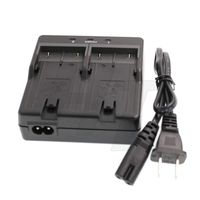 BT-62Q BT-65Q BT-66Q Battery Dual Power Charger BC-30D for TOPCON Total Station (US Plug)