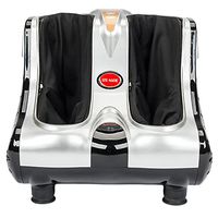 IdealBuy Smart Kneading Rolling Vibration Shiatsu Foot Calf Leg Massager 110V US Plug Gray