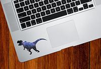Yadda-Yadda Design Co. Cosmic Tyrannosaurus - Galaxy Dinosaur - Trackpad | Tablet - Vinyl Decal Sticker Copyright 2015 (Size Choices) (3.5" w x 2" h, Cosmic)