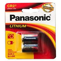 2pk Panasonic 3V CR-2 Photo Lithium Battery Replaces EL-CR2 GPCR RLCR2 USA Ship