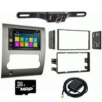 DVD GPS Navigation Multimedia Radio and Kit for Nissan Titan 2008-2012 with Backup Camera