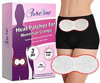 Menstrual Heating Pads for PMS and Period Pain Relief - Disposable Heat Therapy Patches (Pack of 3) for Period Cramps Relief, Back Pain -Compare with Thermacare Menstrual Heat Wraps- Deliver ON TIME
