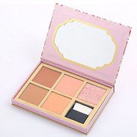 Eyeshadow Palette Makeup with Brush, NOMSOCR 5 Colors Glitter Shimmer Long Lasting Powder Matte Eye Shadow Pallete Cosmetic (A)