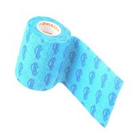 CUTICATE Elastic Non-Woven Self Adhesive Wrap Bandage Tape Roll 1 - Blue, 3 インチ