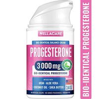 Progesterone Cream - BIOidentical Progesterone for Hormonal Balance - USA Made - 100% Natural PCOS Supplement - Menopause Relief Progesterone Cream for Women - NO Paraben, Soy-Free & Non-GMO