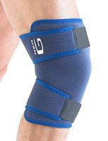 Neo G Closed Knee Brace - Support for Arthritis, Joint Pain, Meniscus Pain, Knee Injuries, Recovery, Rehabilitation - Adjustable Compression - Class 1 Medical Device - One Size - Blue