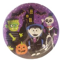 Halloween 20ct Party Paper Plates