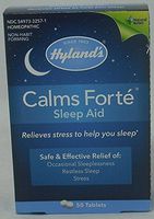 Hyland's Calms Forte Sleep Aid Tablet, 50 Count (6 Pack)