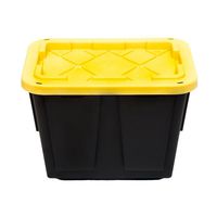 GreenMade Pro Storage Container, 12-Gallon (Yellow/Black)