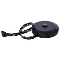 Tape Measure, Hexdeer Measuring Tape for Body, Retractable Tape Measure for Body Cloth Measurement Tape for Sewing Tailor Fabric Measurements, Black