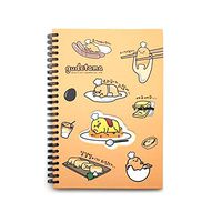 Sanrio Gudetama Lazy Egg Hard Cover Lined Notebook Note Pad 1pc (Orange)