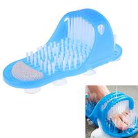 LILACORP Bathroom Products Plastic Bath Massager Slippers Pumice Stone Foot Scrubber Bathroom Shower Brush Foot Cleaning Brush