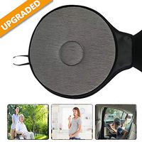 lifeasysoso New Swivel Seat Cushion,360°Rotating Cushion Non-Slip Auto Car Mat Round Disc Rotary Chair Pads Breathable Base Revolving Washable Flexible Mobility Aid Pain Relieving 16" x 1"