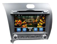 lsqSTAR 8 Inch Android 4.4 Quad Core 16GB 1024*600 Car DVD Player for KIA K3 2013/forte 2013/cerato 2013 GPS Navigation Wifi Bluetooth Radio 3G Car Stereo Audio Capacitive Touch Screen Free Map