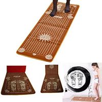 Health Care Tourmaline Therapy Blanket Mat Foot Massage Pad Feet Energy Massage Walking Carpet Promote Blood Circulation