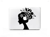 Flower Girl Sticker Decal For MacBook Pro