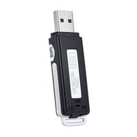 EFBENE Digital Voice Recorder, 8GB USB Disk USB Flash Drive Rechargeable Audio Voice Recorder (2 Packs)