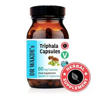 DR WAKDE’S® Triphala Capsules I 100% Herbal I 60 Veggie Capsules I Ayurvedic Supplement I FREE SHIPPING on multiples I Quantity Discounts I Same Day Dispatch