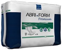 Abena Abri-Form Premium Incontinence Briefs, Large, L3, 20 Count