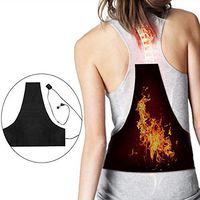 Electric Heating Pad, DDSKY 3 Gear Temp USB Clothes Heating Pad Carbon Fiber Heated Clothes Pad Thermal Cloth Vest Heated Jackie