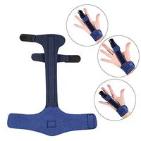 Trigger Finger Extension Splint, Adjustable Fixing Belt Hand Support for Straightening Curved, Finger Fractures Care, Locked & Stenosing Tenosynovitis, Tendon Release & Pain Relief
